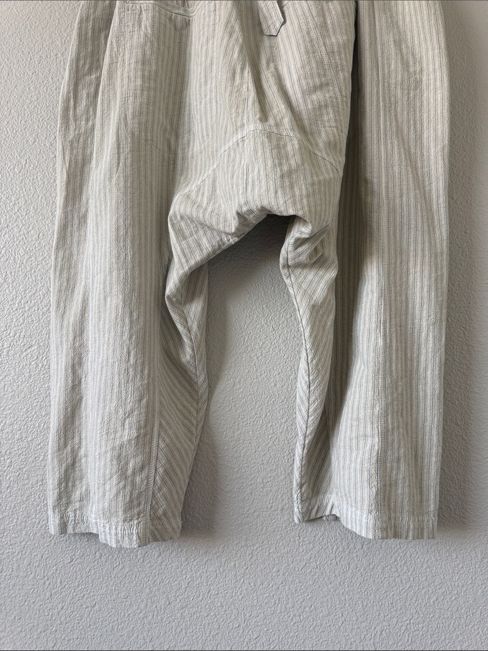 Free People Runyon Pant Cotton Harem Drop Crotch Pocket Boho Jogger Size Small - Picture 11 of 16